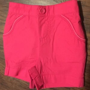 Circo Girls 2 Pocket Shorts Hot Pink Size 12M